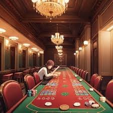 club vegas 777 ကာစီနို Live Baccarat ဇယား dealer Myanmar ကစားသမားများ VIP private table